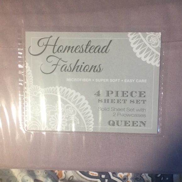 Homestead Fashions Queen Sheets - Picture 3 of 4